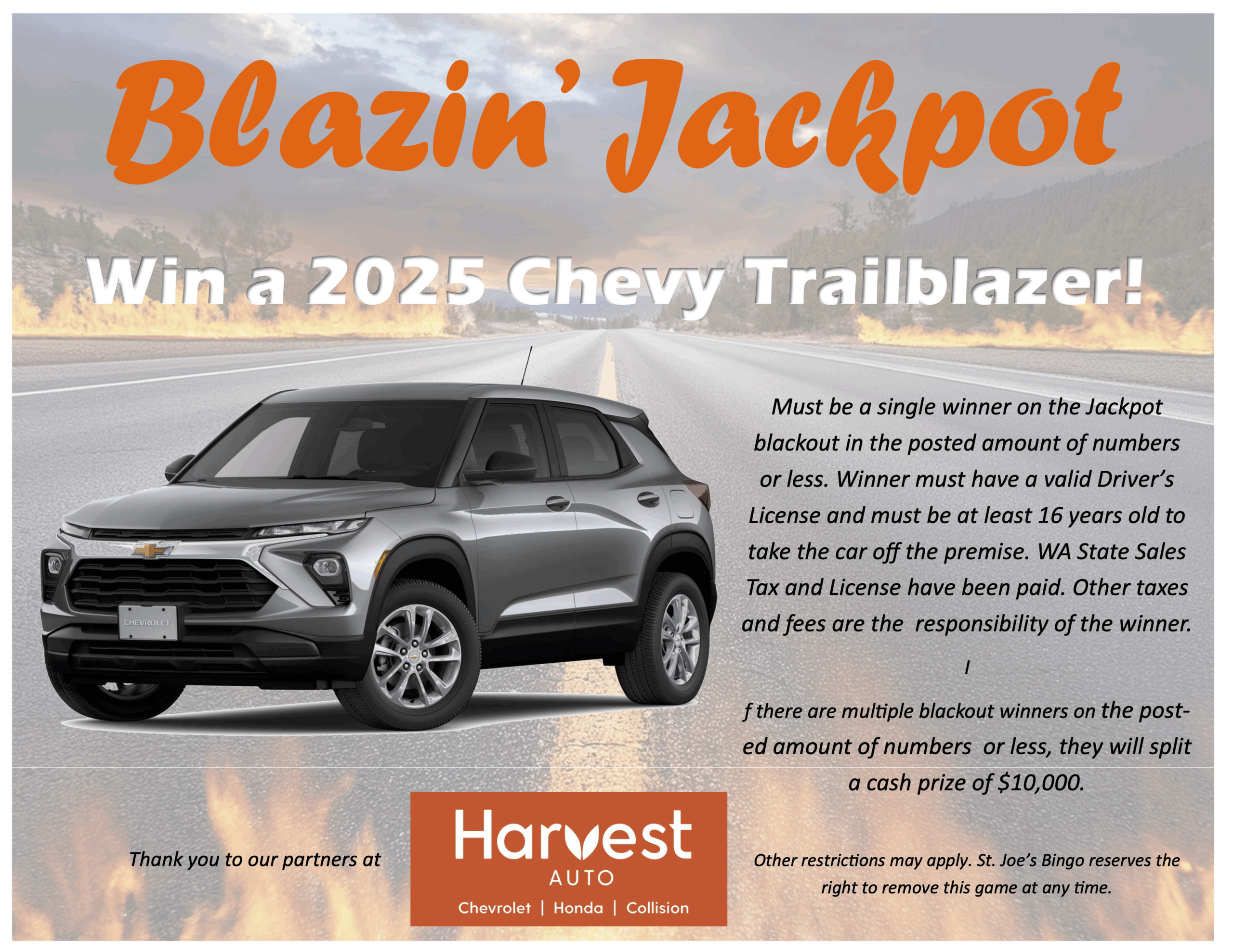2025 Blazin Jackpot